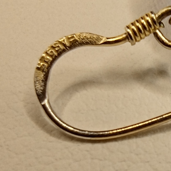 COPY- BLUE MURANO GLASS EARRINGS REAL VENICE GLASS - Picture 8 of 10